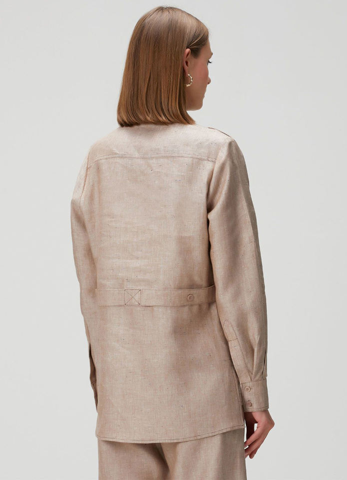 Льняная рубашка 100% Linen (Autumn Linen)