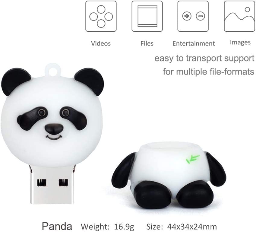 Gitra New USB2.0 Customized Shape Rubber Panda USB Flash Drive Bespoke 3D USB Stick 1gb/2gb/4gb/ 8gb /16gb