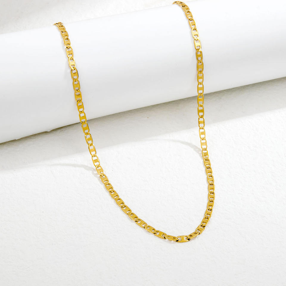Цепь с 18K позолотой (Multiple Styles)