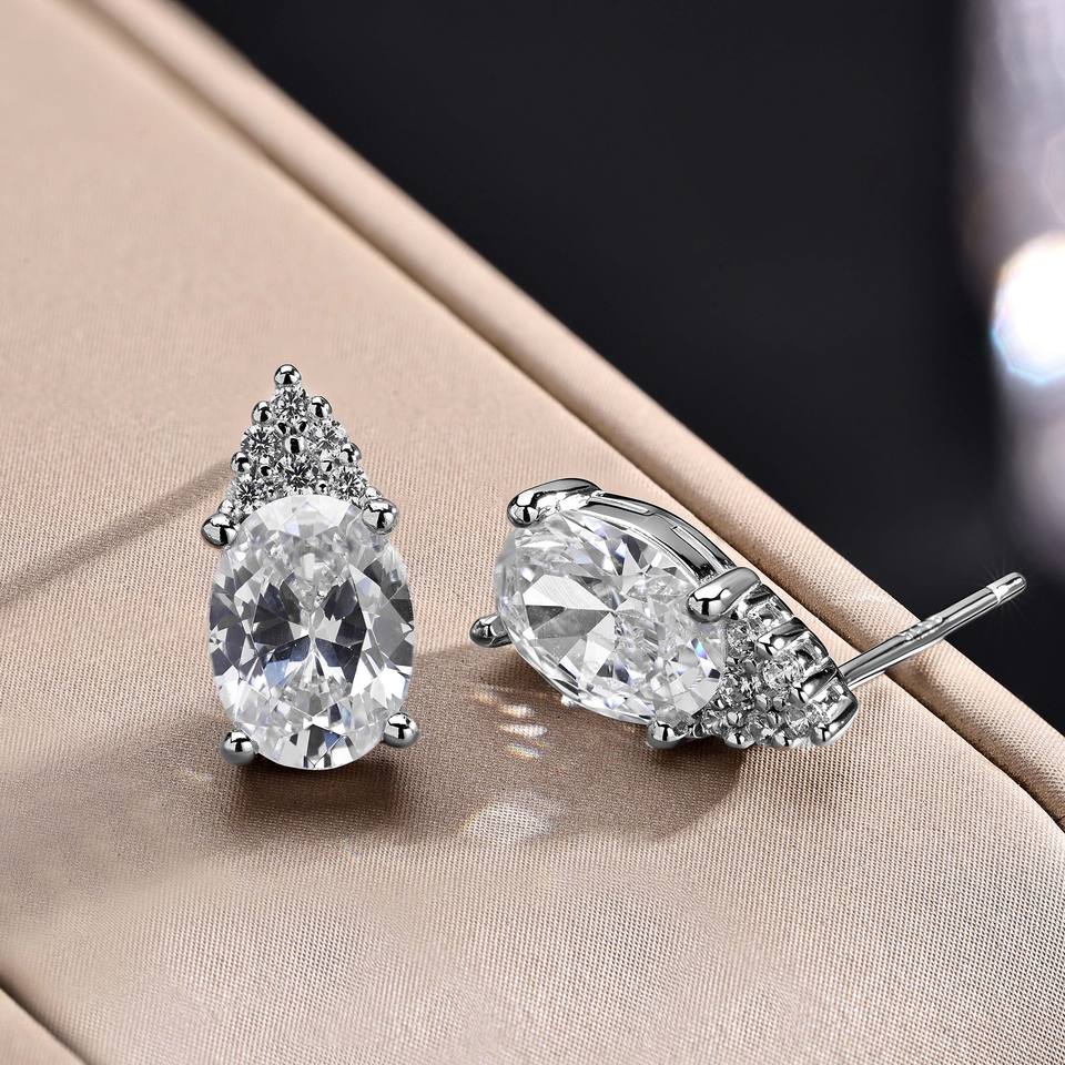 Овальное кольцо (925 Sterling Silver)