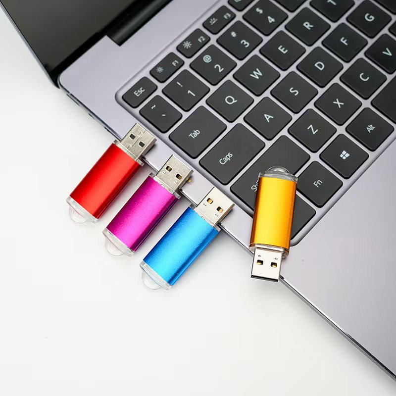 Creative New Metal Flash Memory USB 3.0 Drives 64GB/128GB Custom Logo Business Gifts Promotional Data Storage Devices