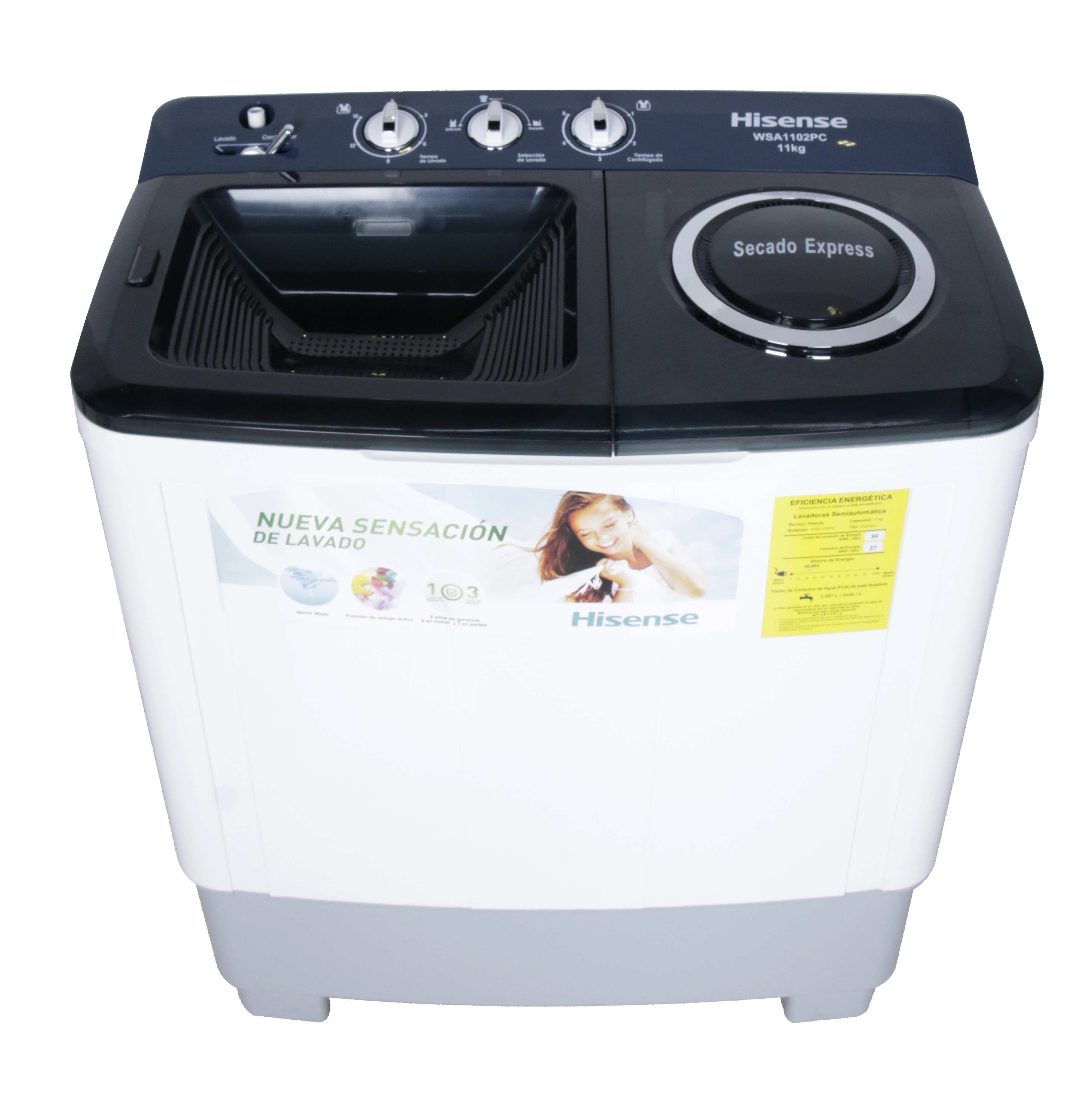 Best Twin Tub Semi Automatic  Portable Factory Sale Wholesale 8kg Plastic Cheap Washer and Dryer XPB75-2009SK Washing Machine