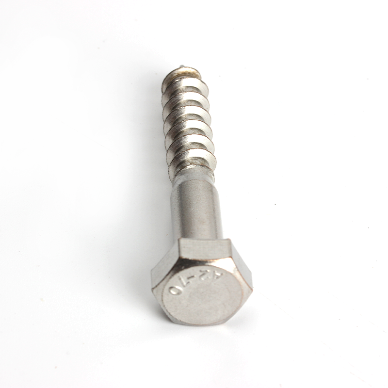 Stainless Steel Hex Head Wood Screw Hexagon Head Lag Screw Self Tapping Timber Screw
