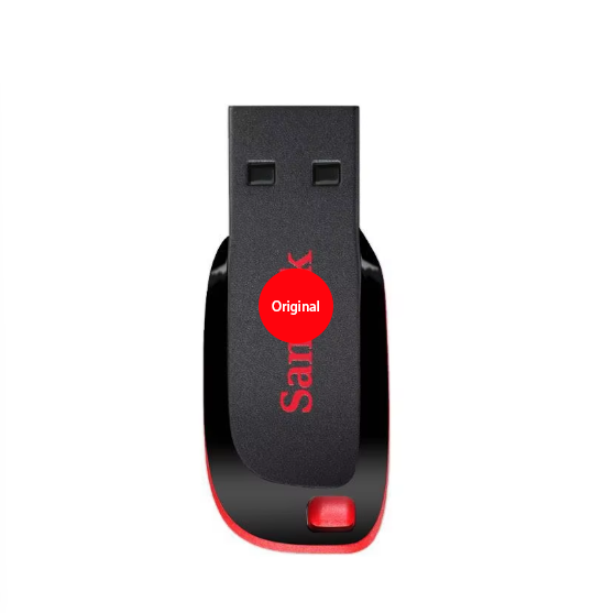 Wholesale Compatible With Sandisk Mini 2.0 Office USB Drive CZ50 Cool Blade 8G to 128G Capacity Metal Flashdisk