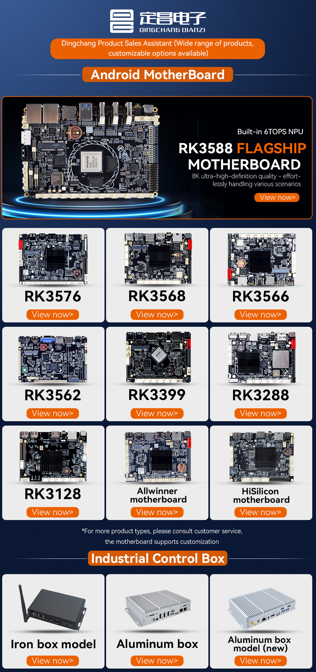 Industrial SOM Android Motherboard Android 11 System DDR4 RAM 8GB Rockchip Development Board with RK3568 CPU for AI Application