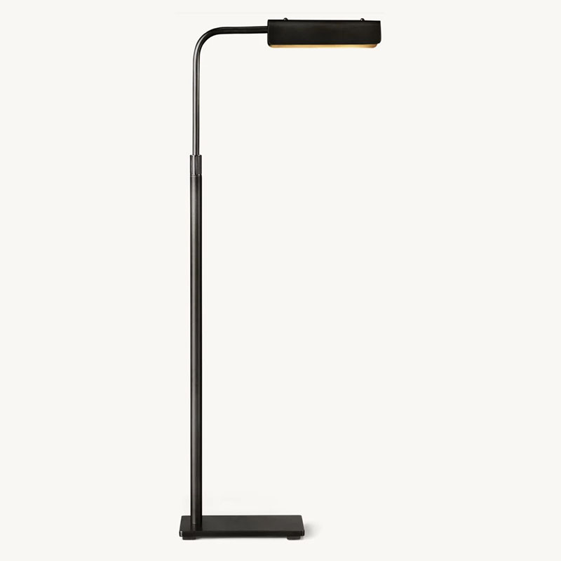 American Design Vintage Copper Versatile Lighting Solutions Corner LED Luxury Lamp With Shelves Standing Light Floor Lamp