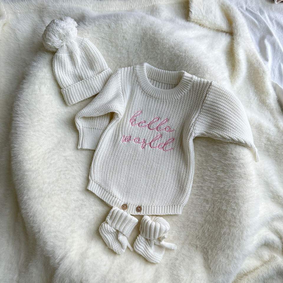 Вязаный Ромпер (Textured Knit Romper)