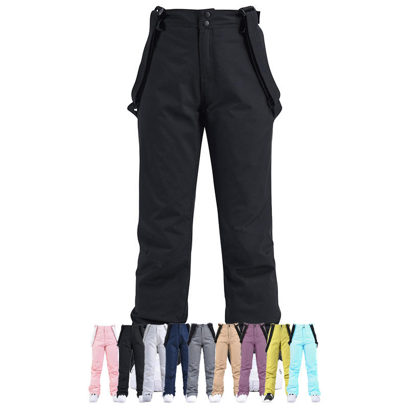 Thick Bib Winter Pants