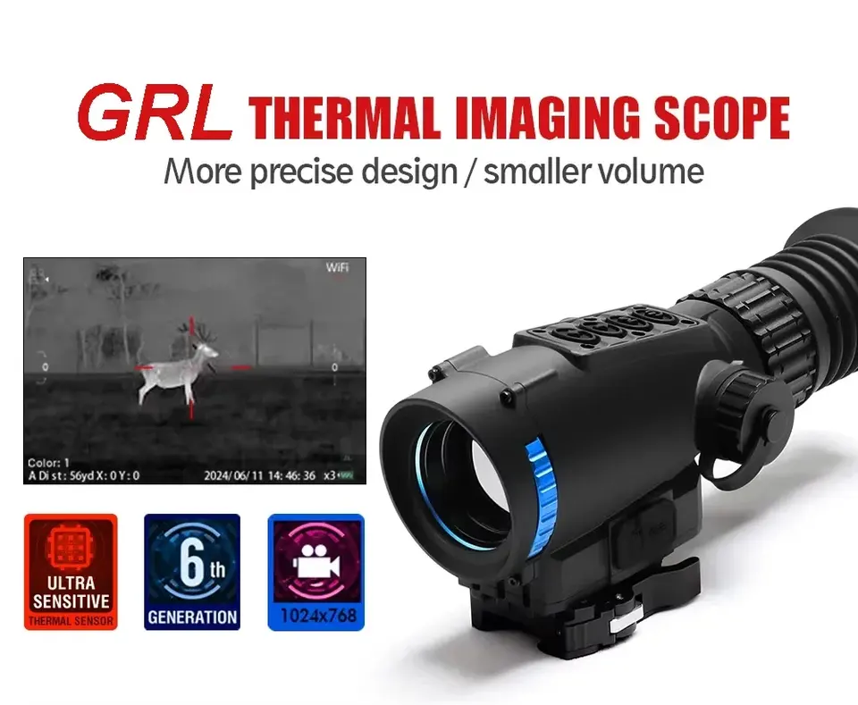 Компактный тепловизионный монокуляр GRL325