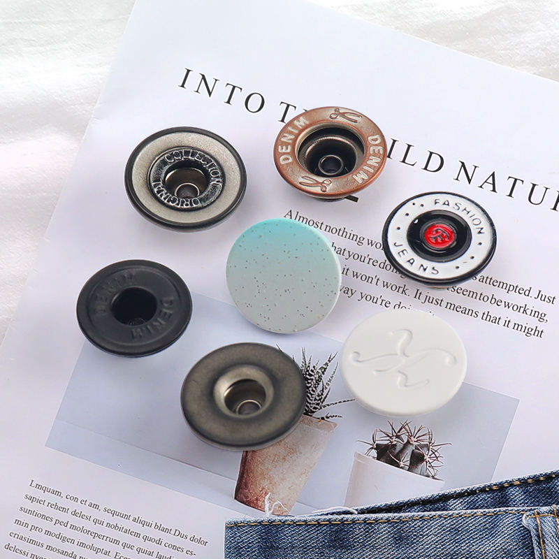 OCO Metal Buttons Custom Logo