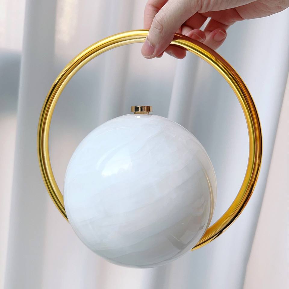 Сумка-шар с мраморным узором (Marble Pattern)