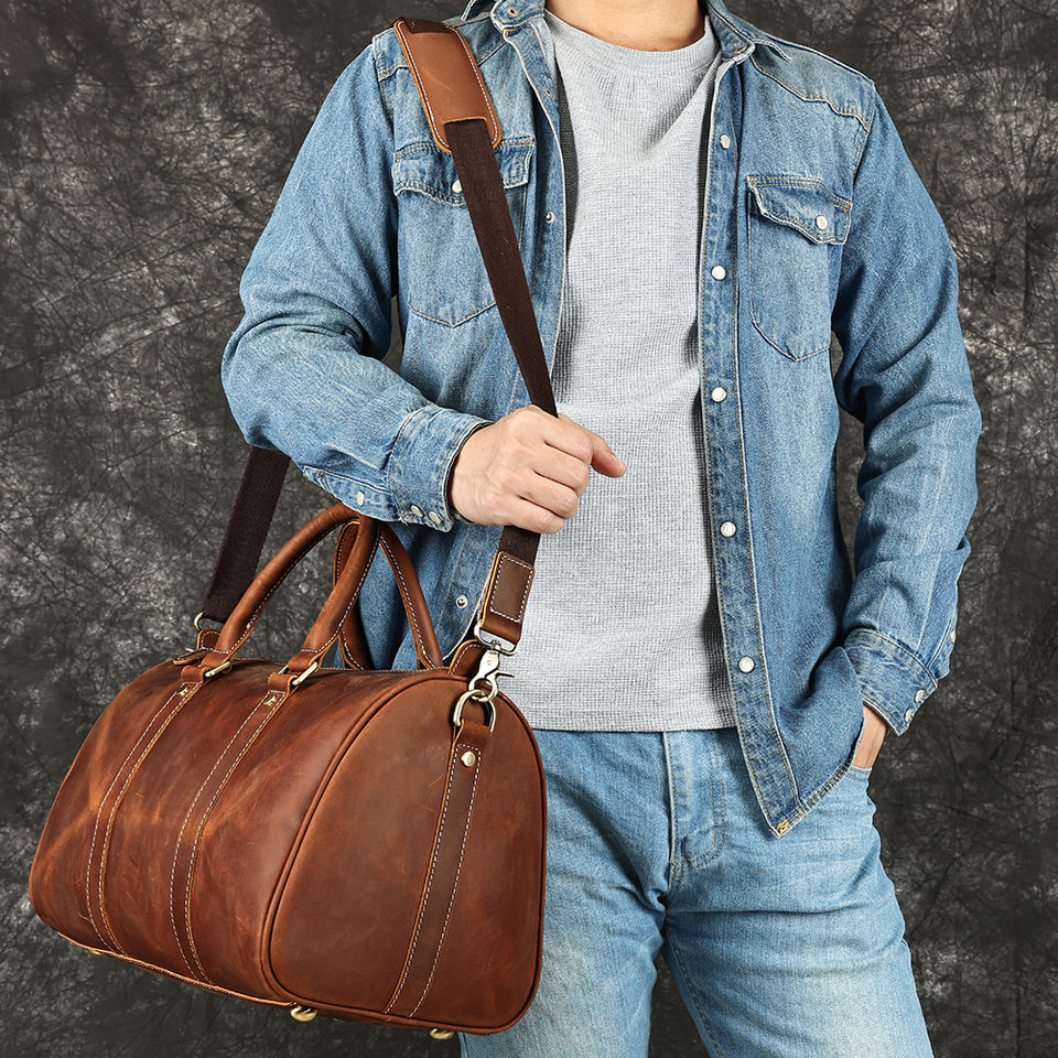 Кожаная дорожная сумка MARRANT (Full Grain Leather)