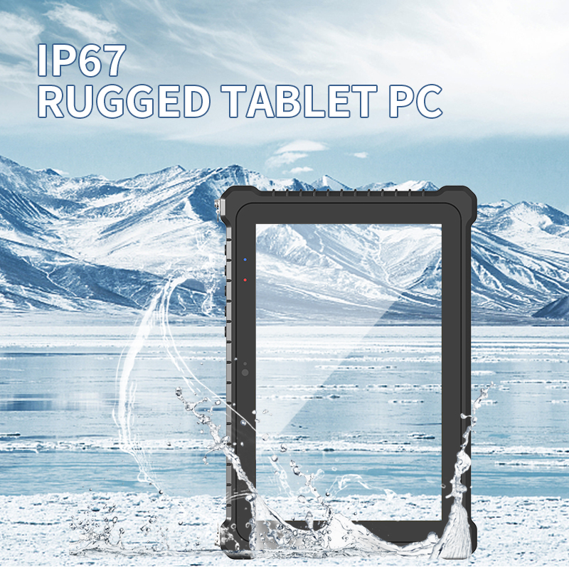 Industrial 10.1 Inch IP67 Waterproof Scanner Tablet Panel Rugged Coal Mine Tablet PC