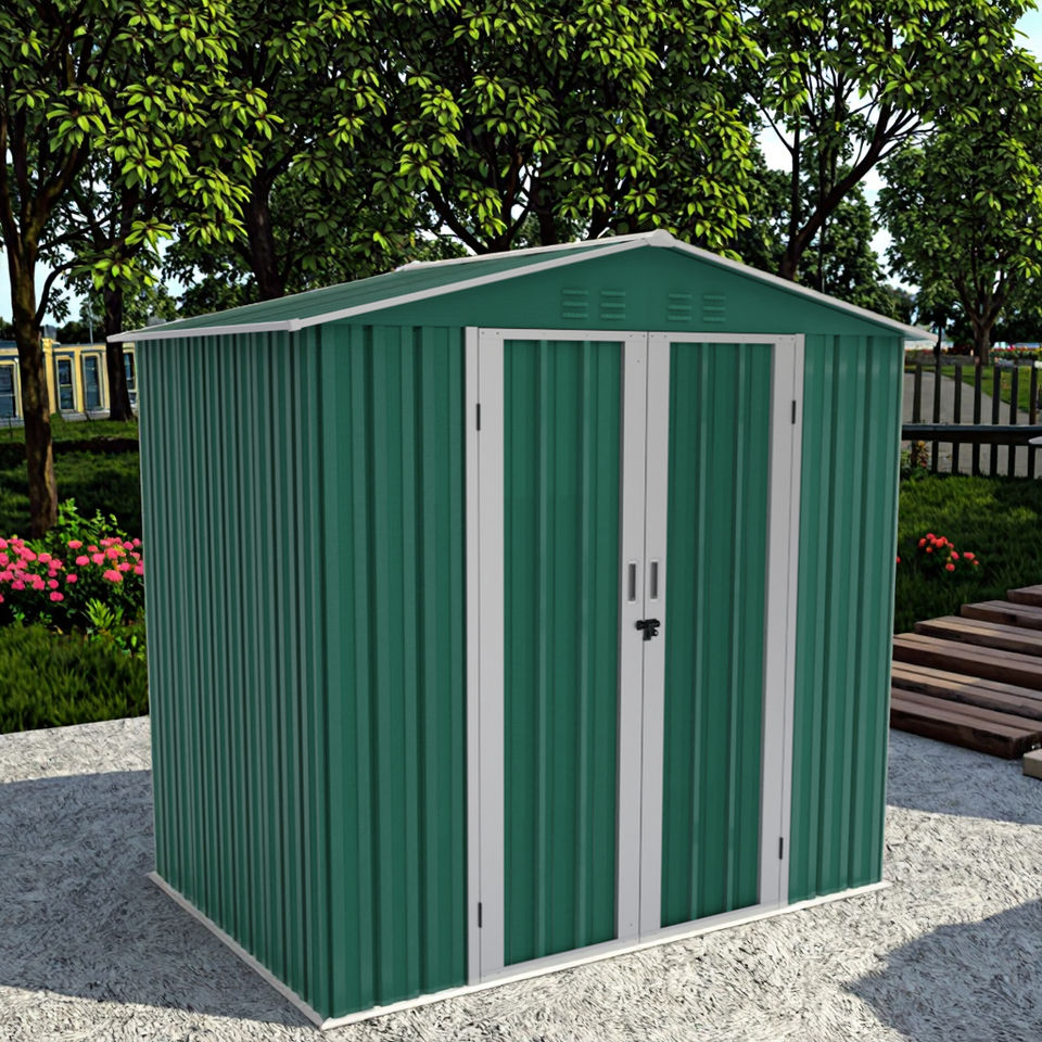 Сборный садовый гараж-хозблок 6x8 DIY Outdoor Storage