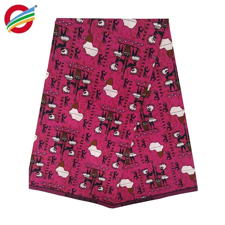 Полиэстер в африканском стиле (Wax Print)