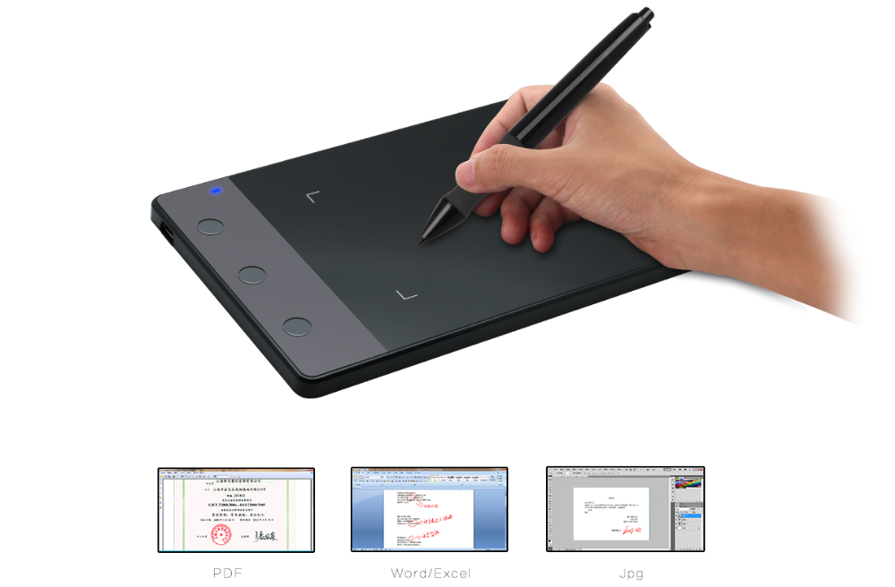 Huion H420 Laptop Computer Accessories Digital Pen Electronic Signature Device