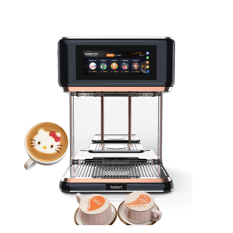 New Arrival 2026 Coffee Face Pictures Selfie Photo Drawing Food Printing Machine Coffee Printer for Coffee Store