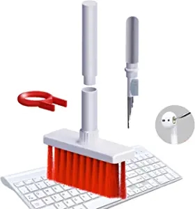 DS1507 Computer Cleaning Tool Kit Earbuds Earphone Cleaner Corner Gap Duster Keycap Pull Keyboard Brush 5 in 1 Keyboard Cleaner