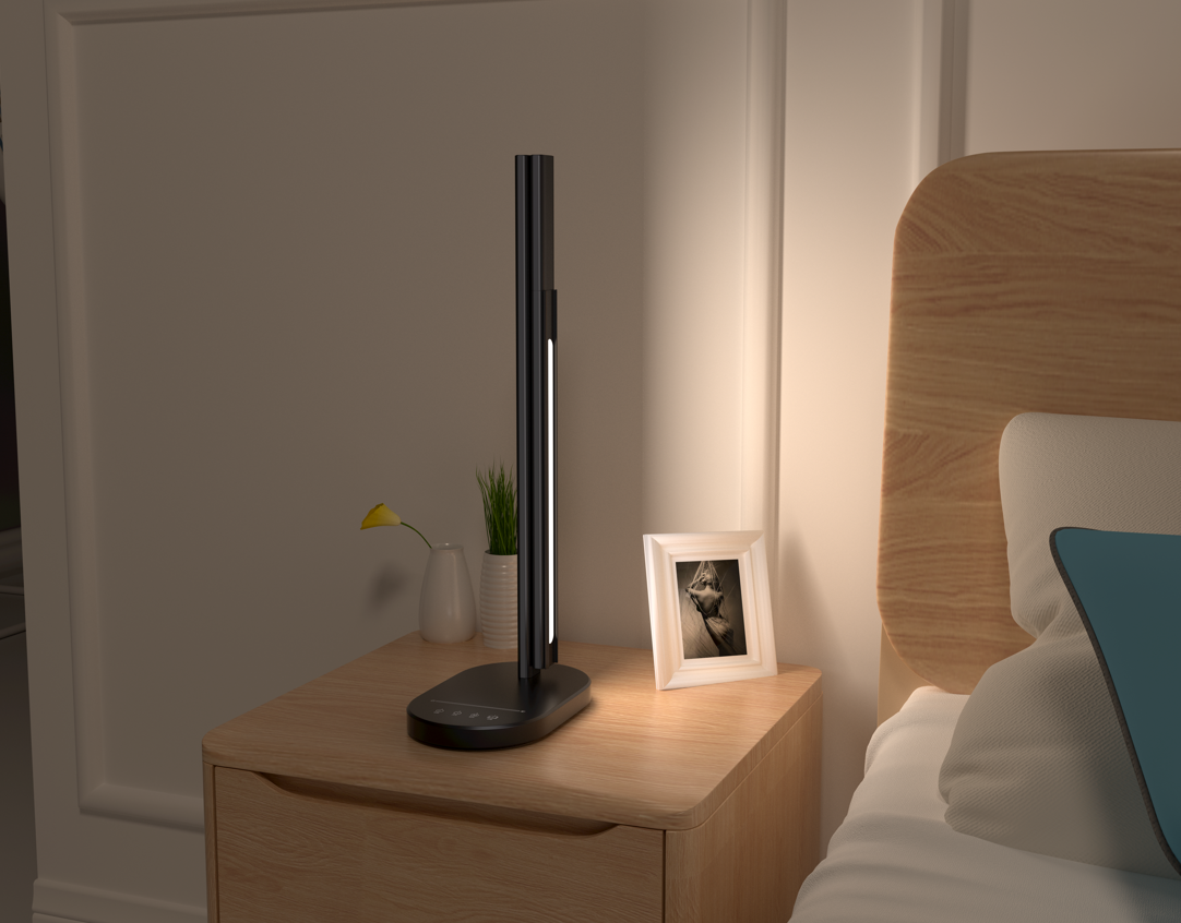 Aluminum Alloy Foldable Touch Dimmable/Colour Reading Lamp with Memory/Timer Function Modern DC E26 Desk Lamp 2700-5000K