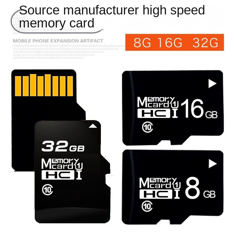 High-Speed Plastic SD & TF Card 4GB/16GB/32GB/64GB Mini TF Card CLASS10/C10 for Digital Camera