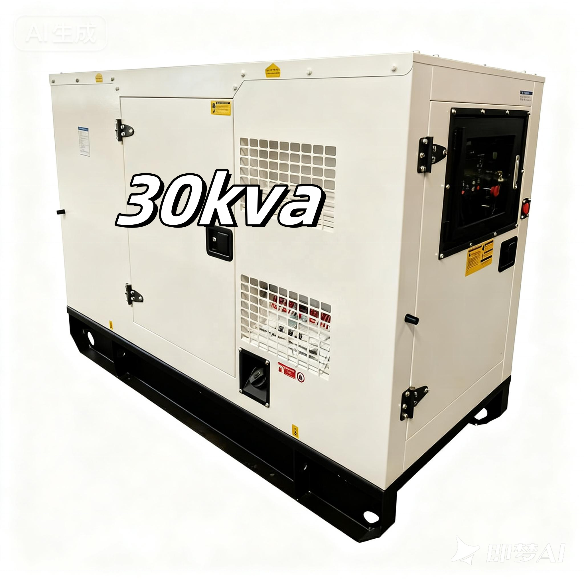 16KW 20KVA Silent Diesel Generator 50Hz/60Hz Three Phase ATS Water Cooled 24V DC Electric Start for Home Industrial Commercial