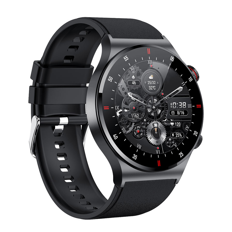 Круглые часы QW33 NFC