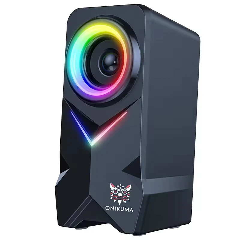 Портативная беспроводная колонка с мощным басом: Bluetooth акустика с динамической RGB подсветкой и поддержкой TWS