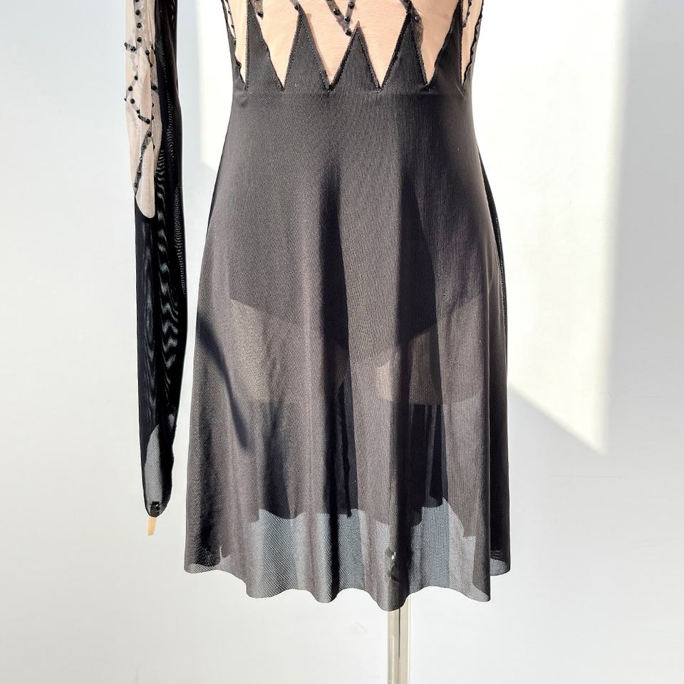 Adult Contemporary Dancewear Set Black Nude