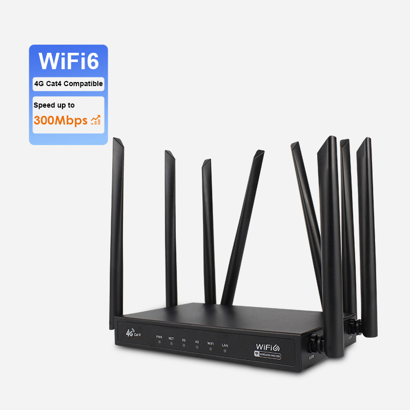 Low Cost 300Mbps Internet Router Usb Home 2.4G Wifi 6 Router Modem 4G Cpe With Sim Card 4G Lte Routers for Mini Wifi