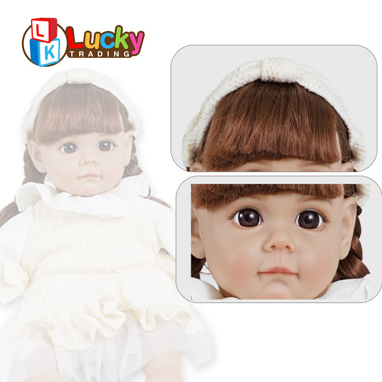 Мягкая виниловая кукла 14 дюймов (Lucky Toys)