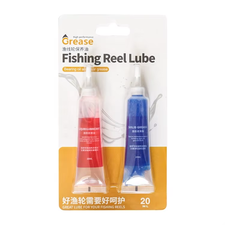 2 Pcs Packed High Performance Lubricant Anti-corrosion and Noise Reduction Fishing Reel Oil Grease for Fishing Reel Gear Bearing