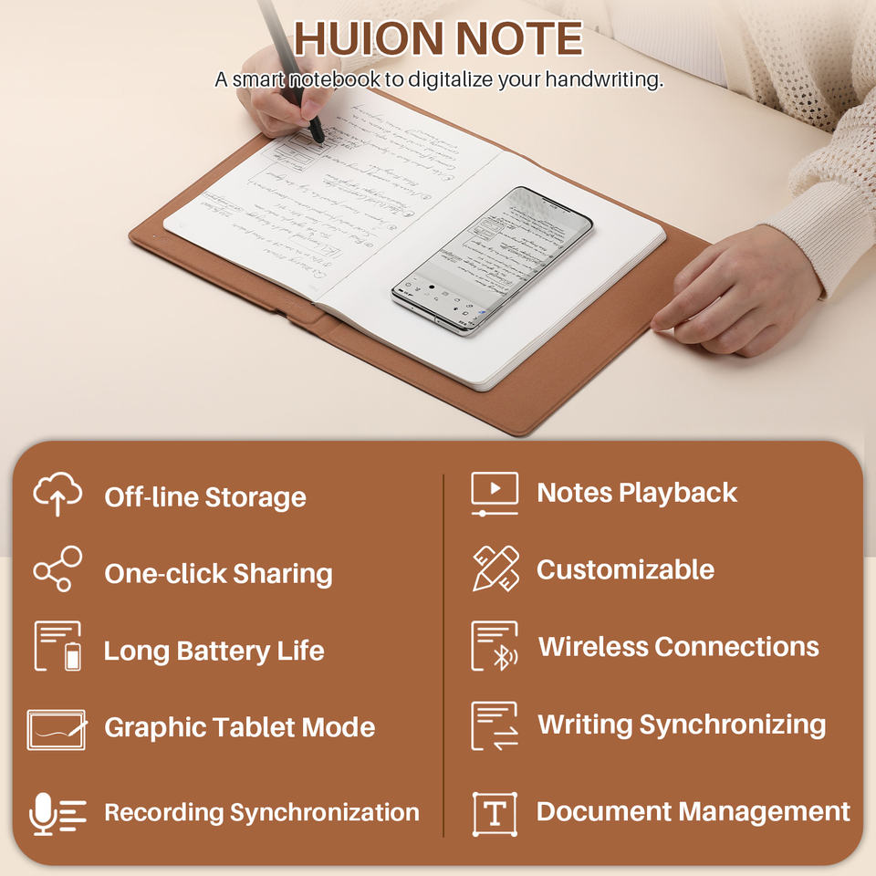 Huawei note 2 в 1, цифровой ноутбук, планшет для рисования, портативный электронный беспроводной, размер a5, электронный почерк, смарт-ноутбук X10
