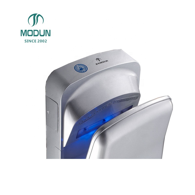 2025 Wall Mount Electric Hand Dryer Set Automatic Ultra-dry Dual Jet 2000W Sensor ABS Plastic IPX4 Splash Proof for Hotel