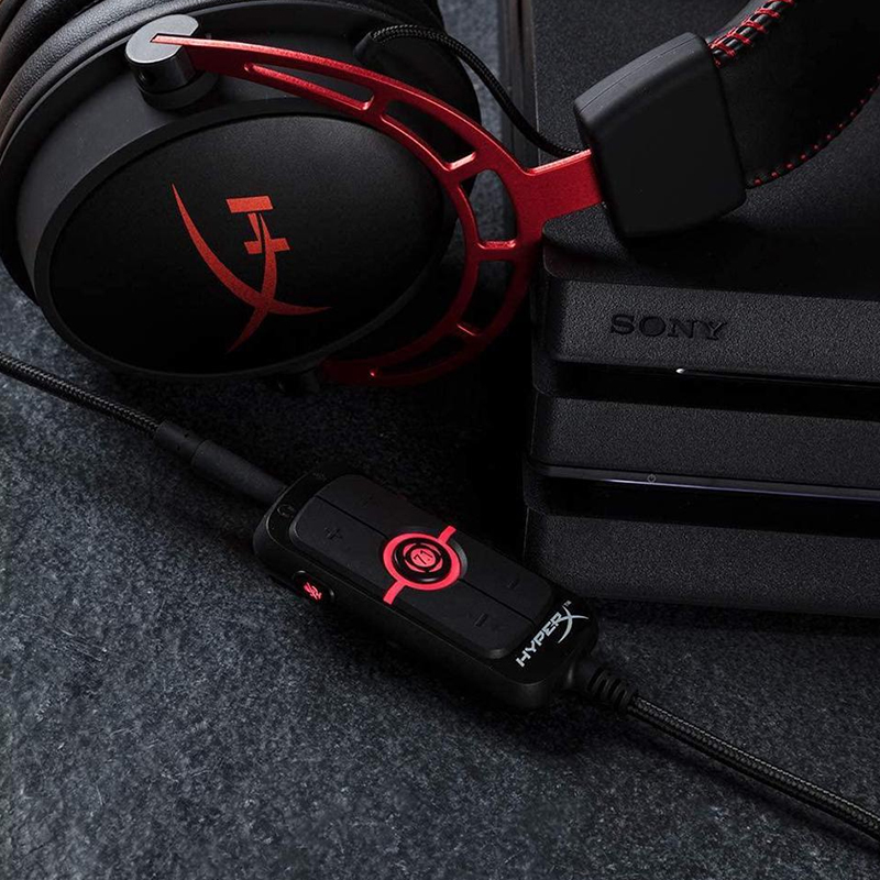 Hyper X Amp USB Sound Card Virtual 7.1 Surround Sound Plug and Play Sound Card