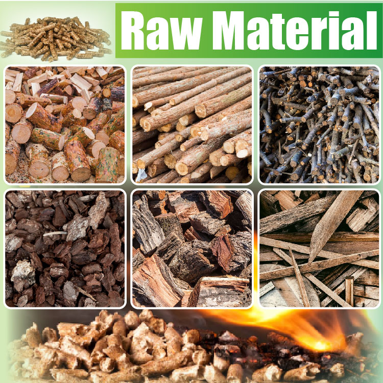 China Hot Sale 20-30 Ton Per Hour New Biomass Pellet Production Line