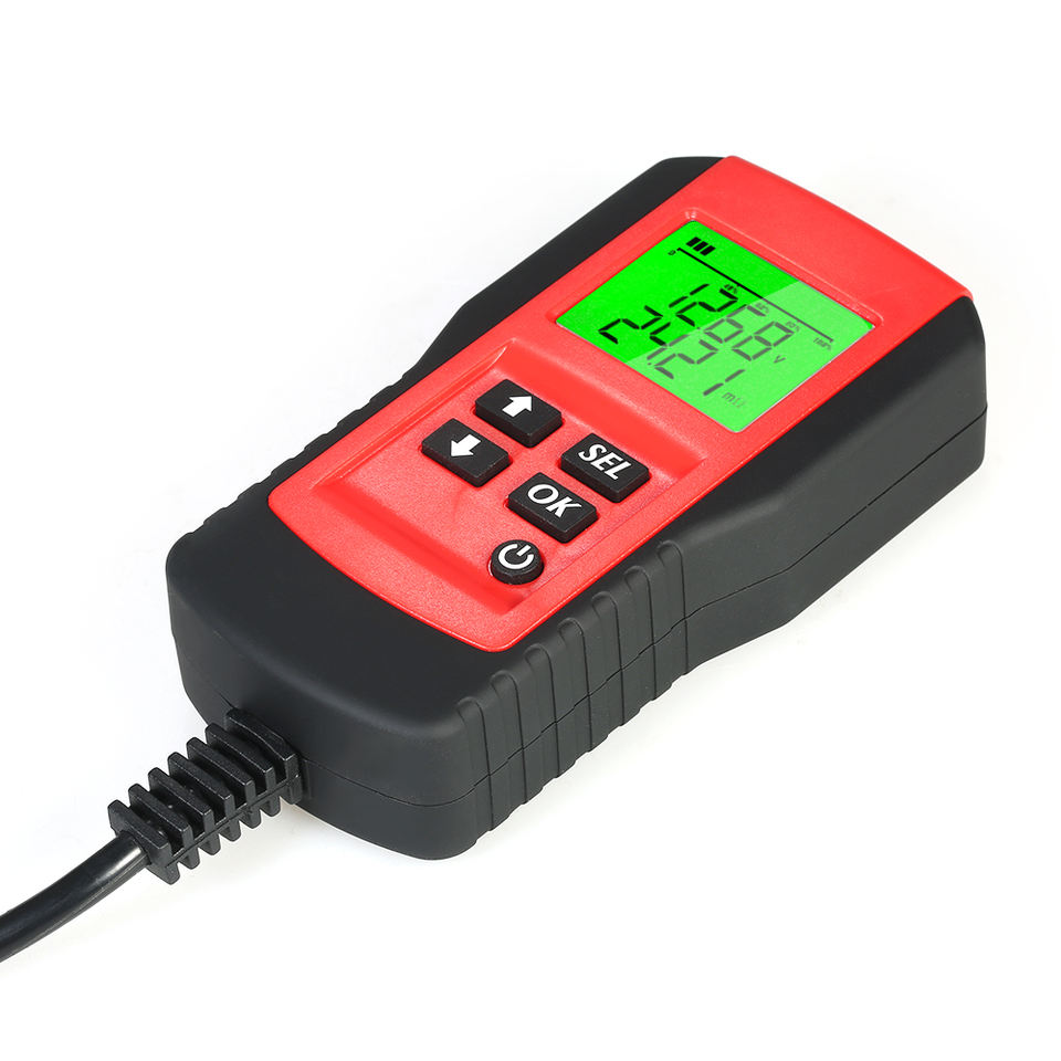 Диагностический тестер автомобильных аккумуляторов 12V