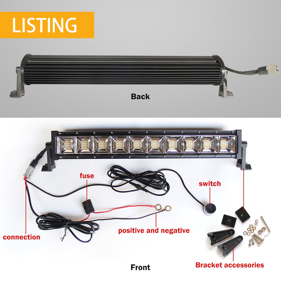 22-дюймовая светодиодная балка Auto Lighting System (100W)
