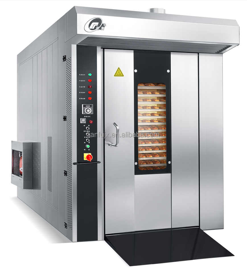 Commercial Gas Diesel Rotary Oven 32 Trays Electric Bakery Oven Rotary Oven for Baking