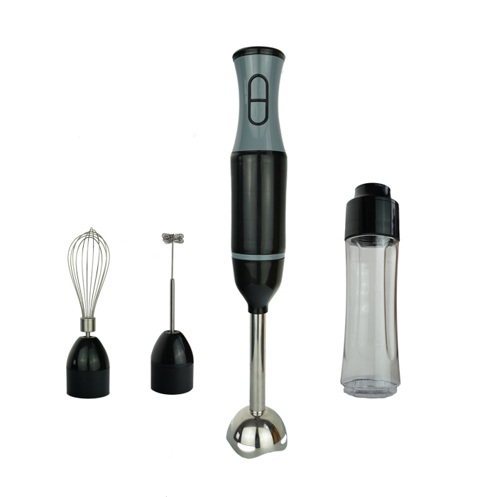 Portable Electric Immersion Blender Variable Speed Hand Stick Baby Food Grinder for Household Use Push Button Controls Plastic