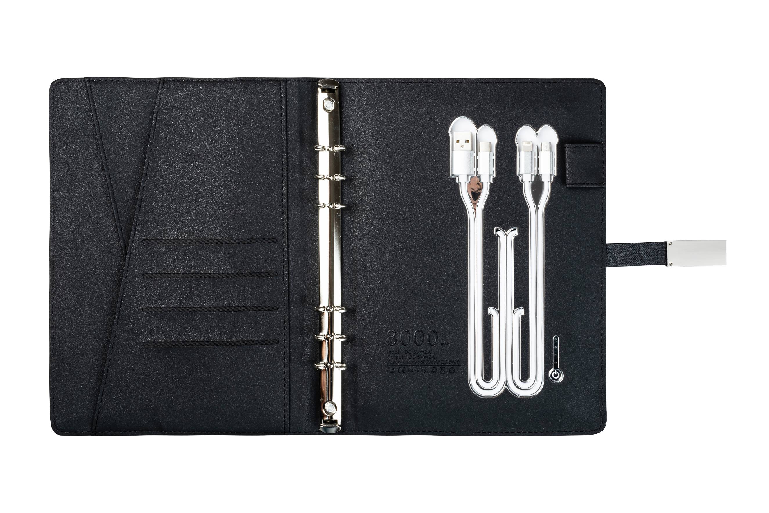 2026 Unique Gadgets Electronic Promotional Gift in Latest Notebook with Charger Power Bank and 16GB USB Flash Drive for Guest