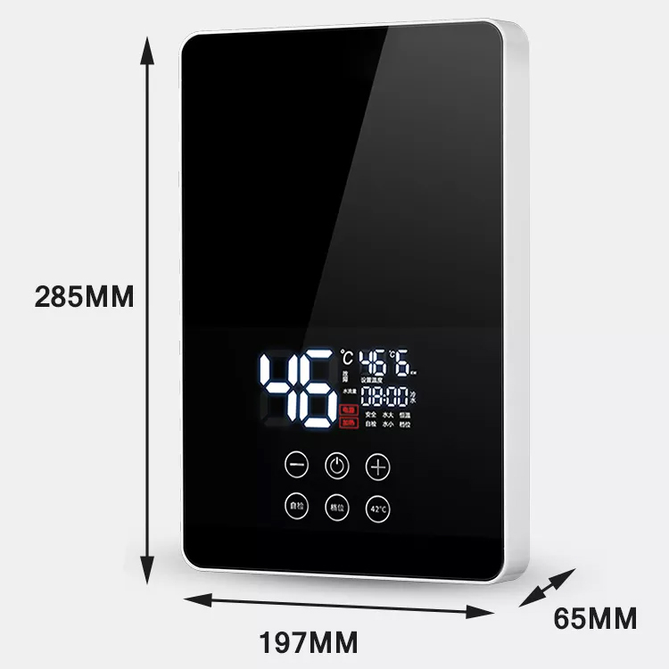 Wholesale Home Touch Control Hot Water Smart Shower Heater 5.5kw Tankless Instant Electric Water Heater