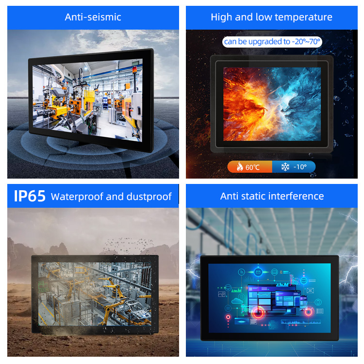 Custom All-In-One Touch Screen Panel PCs 7 10 21.5 Inch Android Windows Industrial Computer Accessories