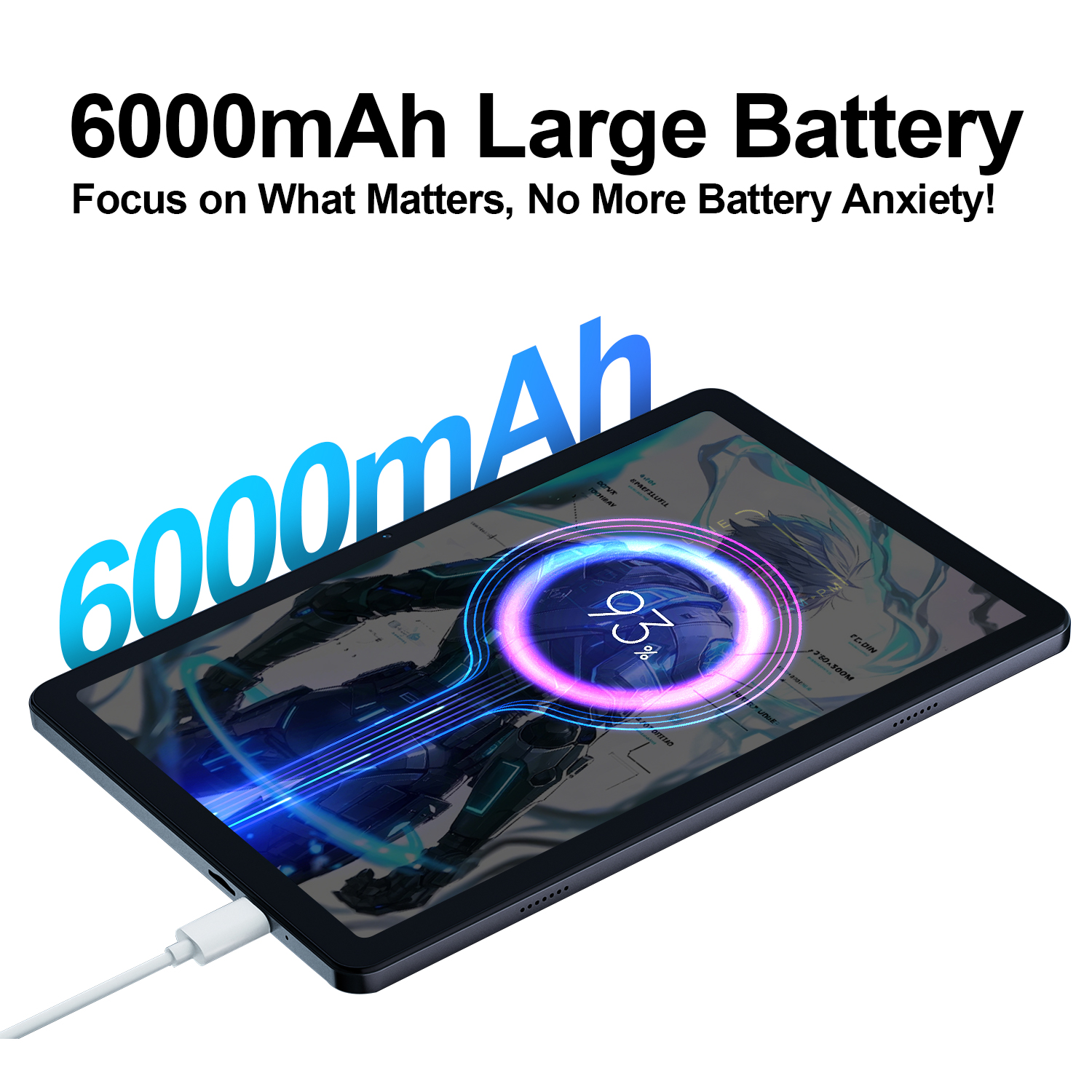 2025 V5 10.1" Tablet Computer Android 16 OS Octa Core 1.8GHz 4GB+128GB 1280x800 Dual-Band WiFi USB Type-C BT5.0 1-Year Warranty