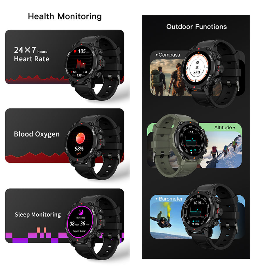 GPS-часы G6 Outdoor AMOLED