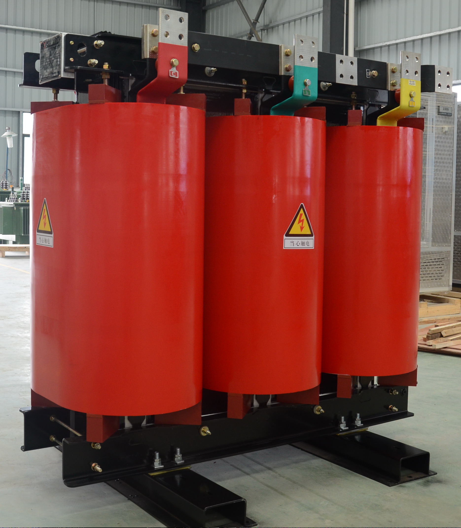 Three Phase Dry Type Power Transformer 100kva-400kva F/H Insulation Copper/Aluminum SCB Model 50/60Hz