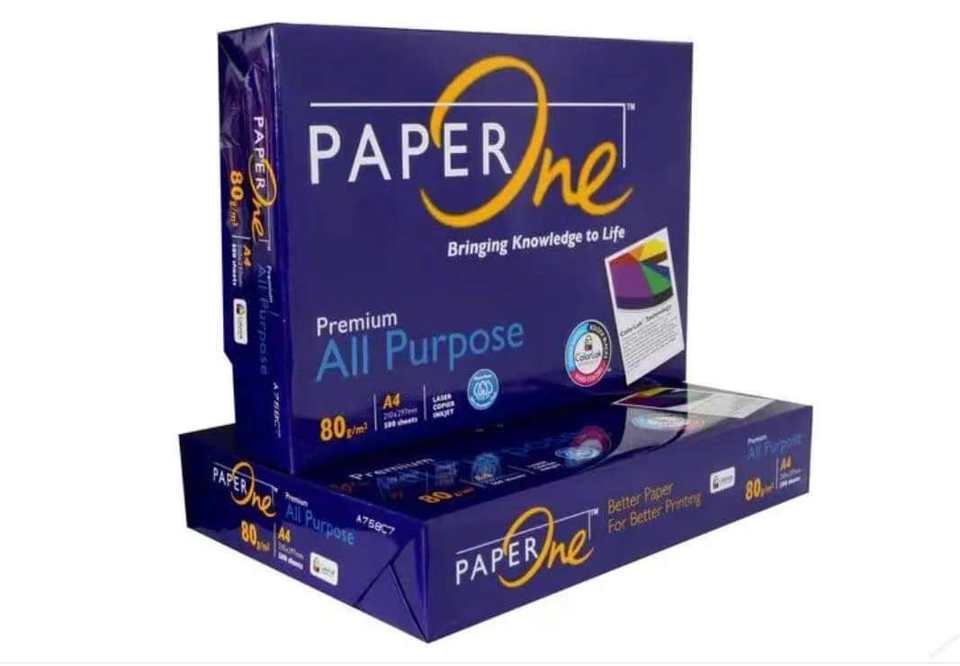 Высококачественная бумага One A4 Office 70GSM 75GSM 80GSM 500 листы/Ream печатная бумага офисная копировальная бумага