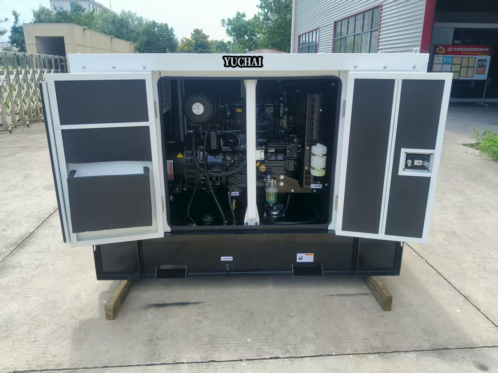 20KW/25KVA Industrial Generator Water-cooled ATS for Engine Silent Type 400V/380V/230V Used for Coal Mines Factories