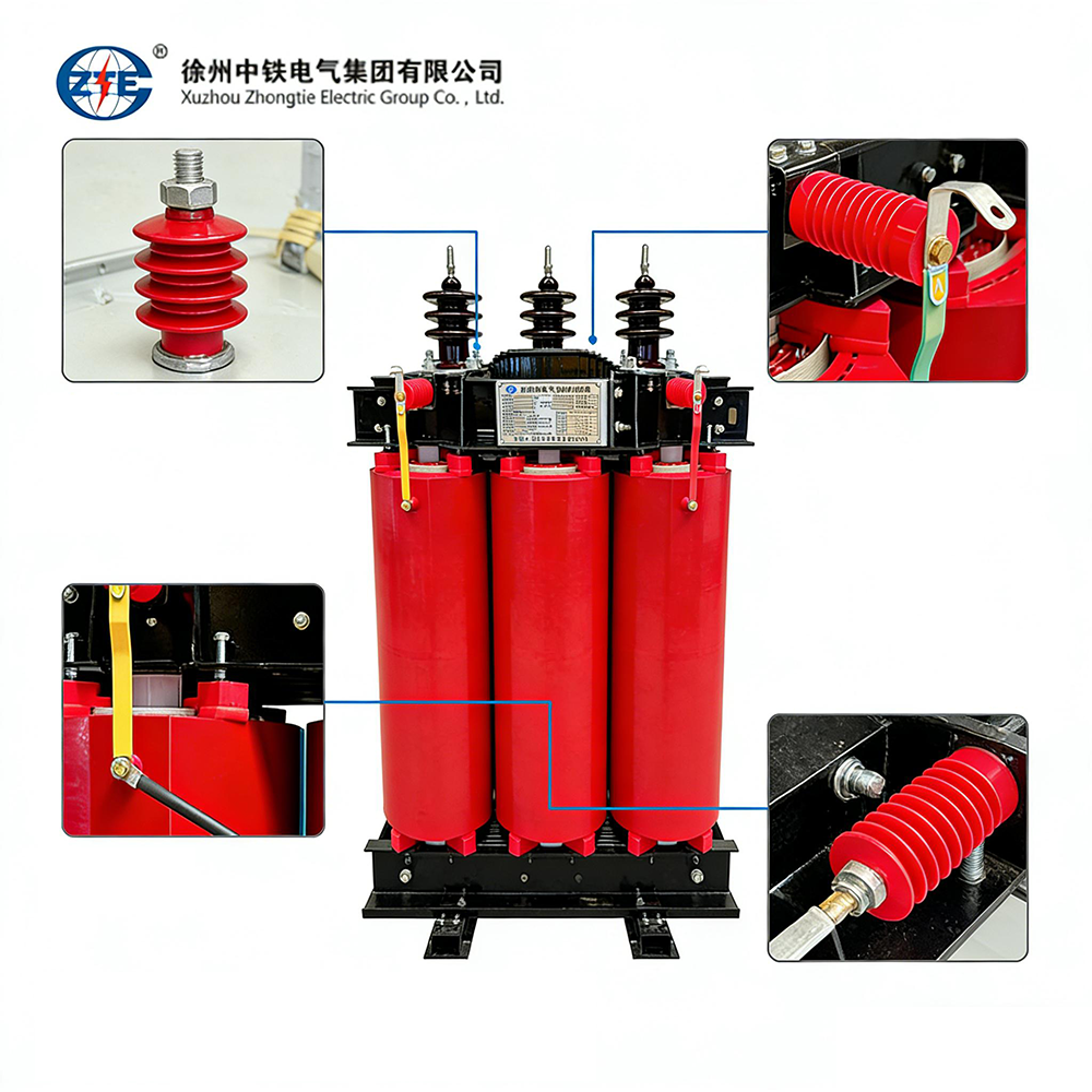 SCB18 SCB22 Three Phase Dry Type Transformer 50Hz Epoxy Resin Cast Dry Transformer for  Power Distribution Equipment