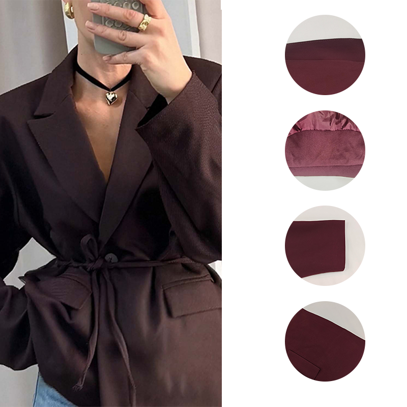 Wholesale Belted Oversized Luxury