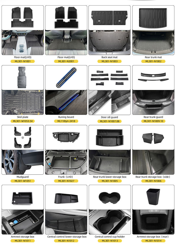 Аксессуары для BYD Yuan Up